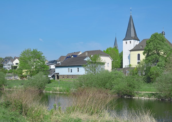 Luftansicht auf Rosbach